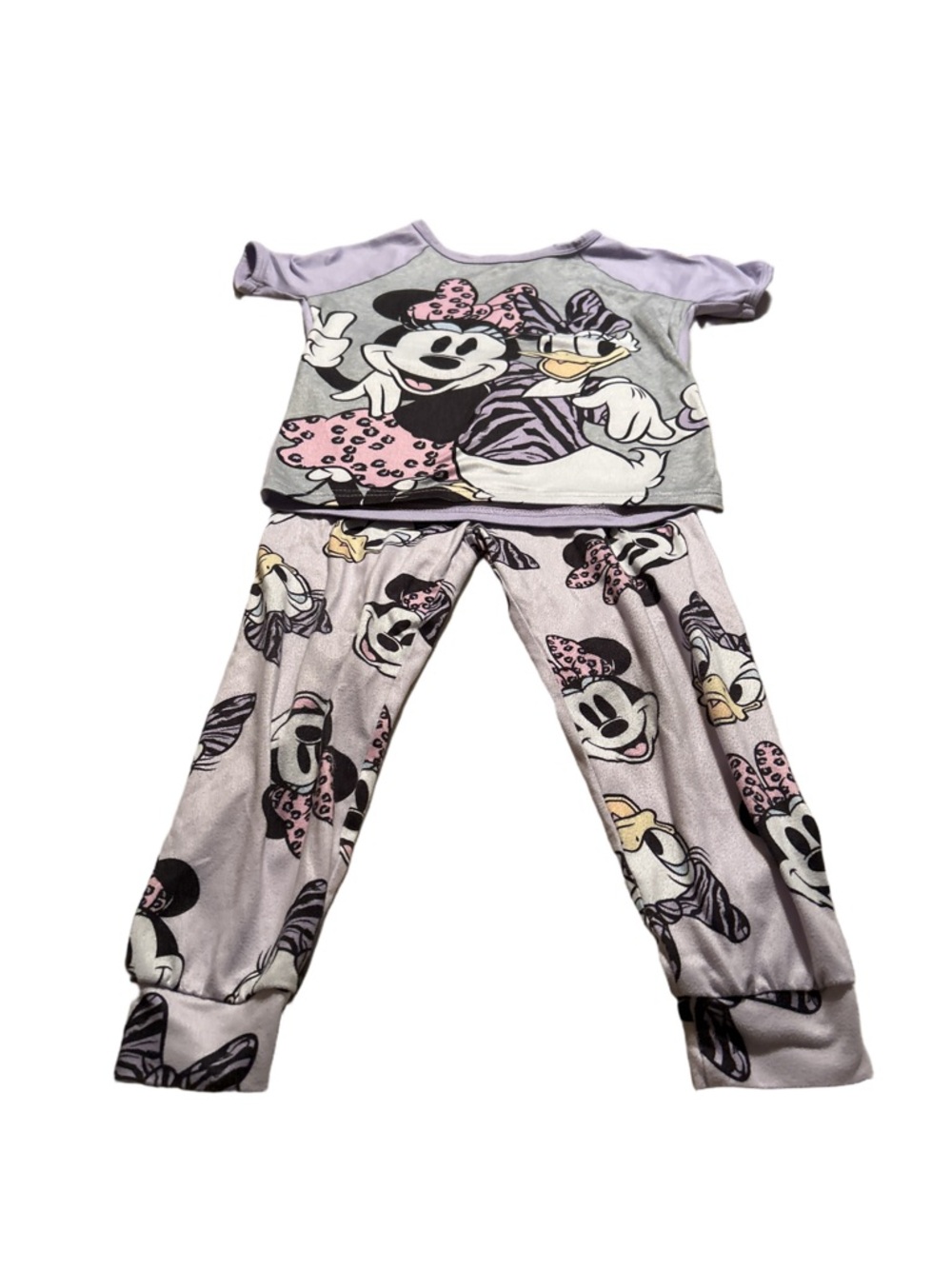 Disney Junior Minnie and Daisy 2 Piece Pyjamas Size 3